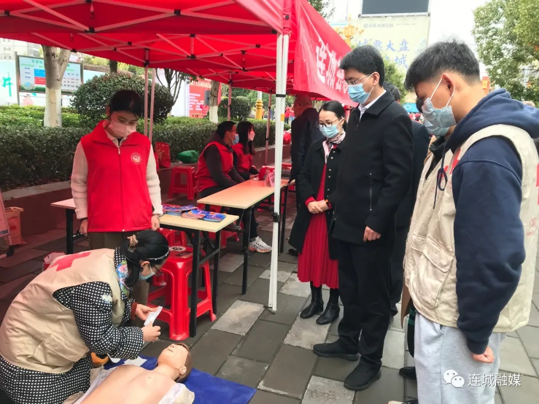 「新春走基層」連城縣舉辦“佳節尚文明 志愿關愛行”志愿服務活動暨文明村鎮創建十大