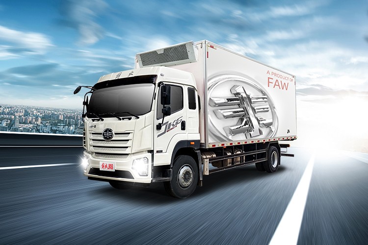 解放青汽JK6冷鏈“運(yùn)輸車，“鮮”人一步，致富暢行