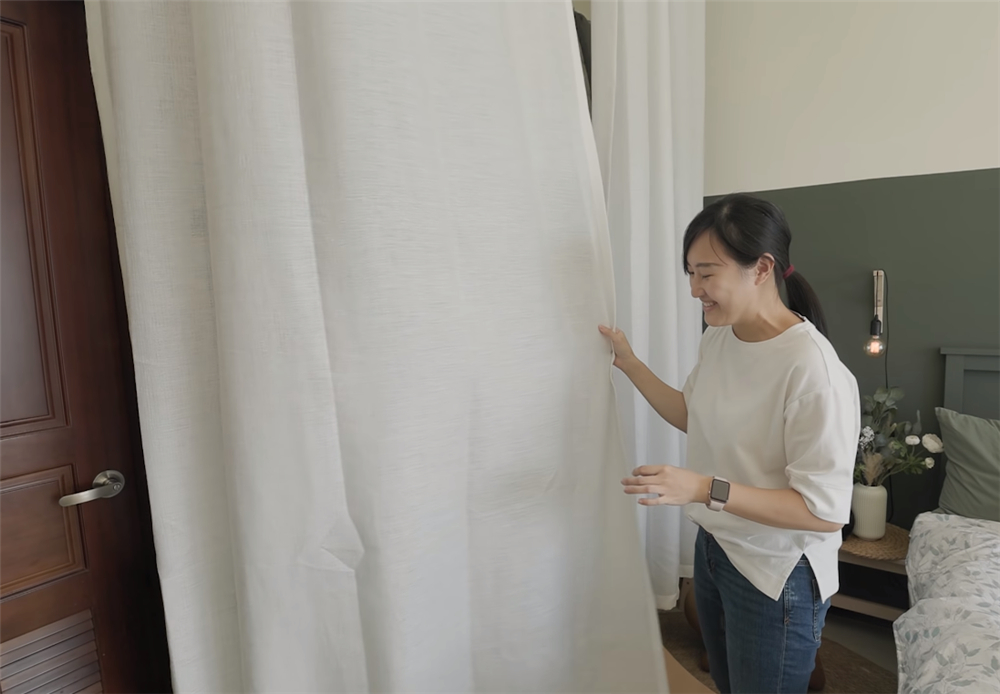 小两口用3天时间，将13㎡杂乱卧室变成森系风，网友：心服口服