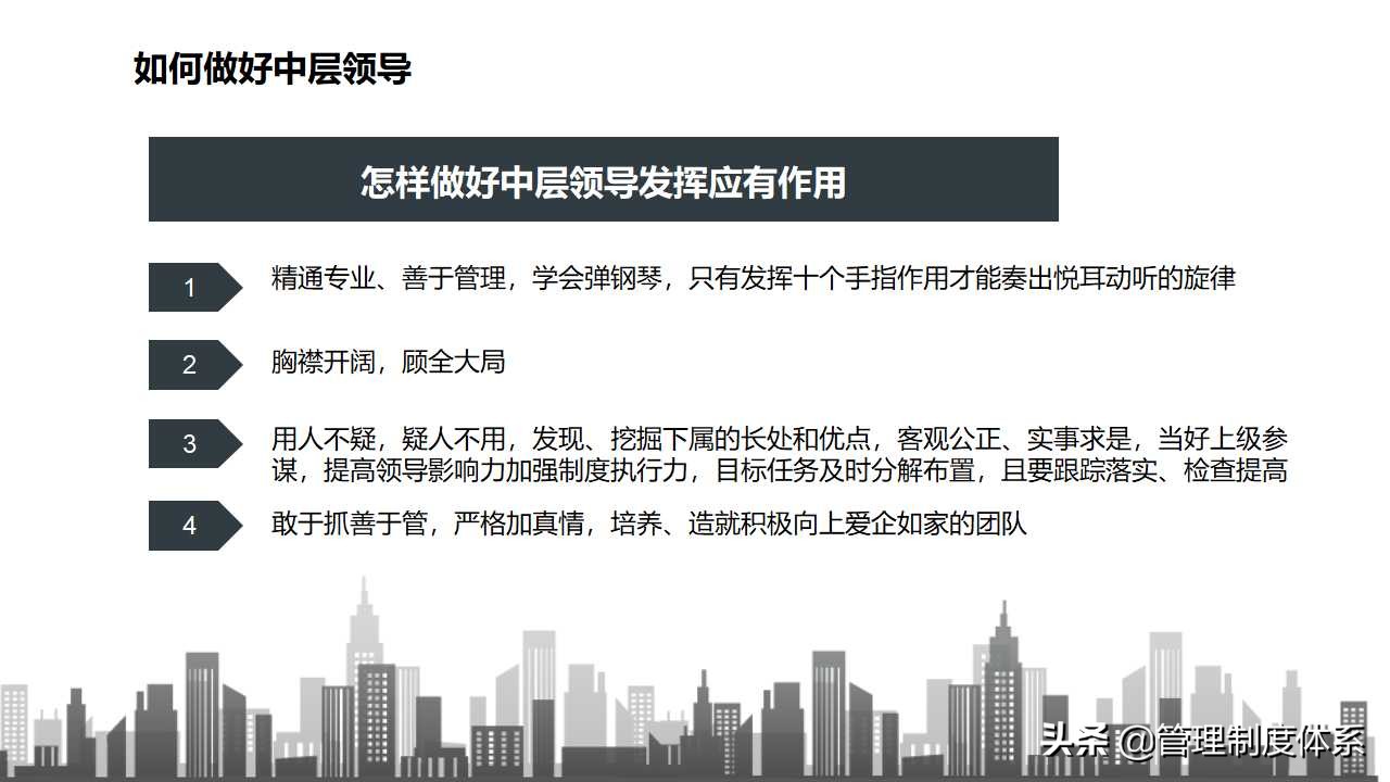 企业中层领导培训（27页）