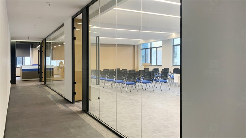 安胜智能科技办公室装修实景图