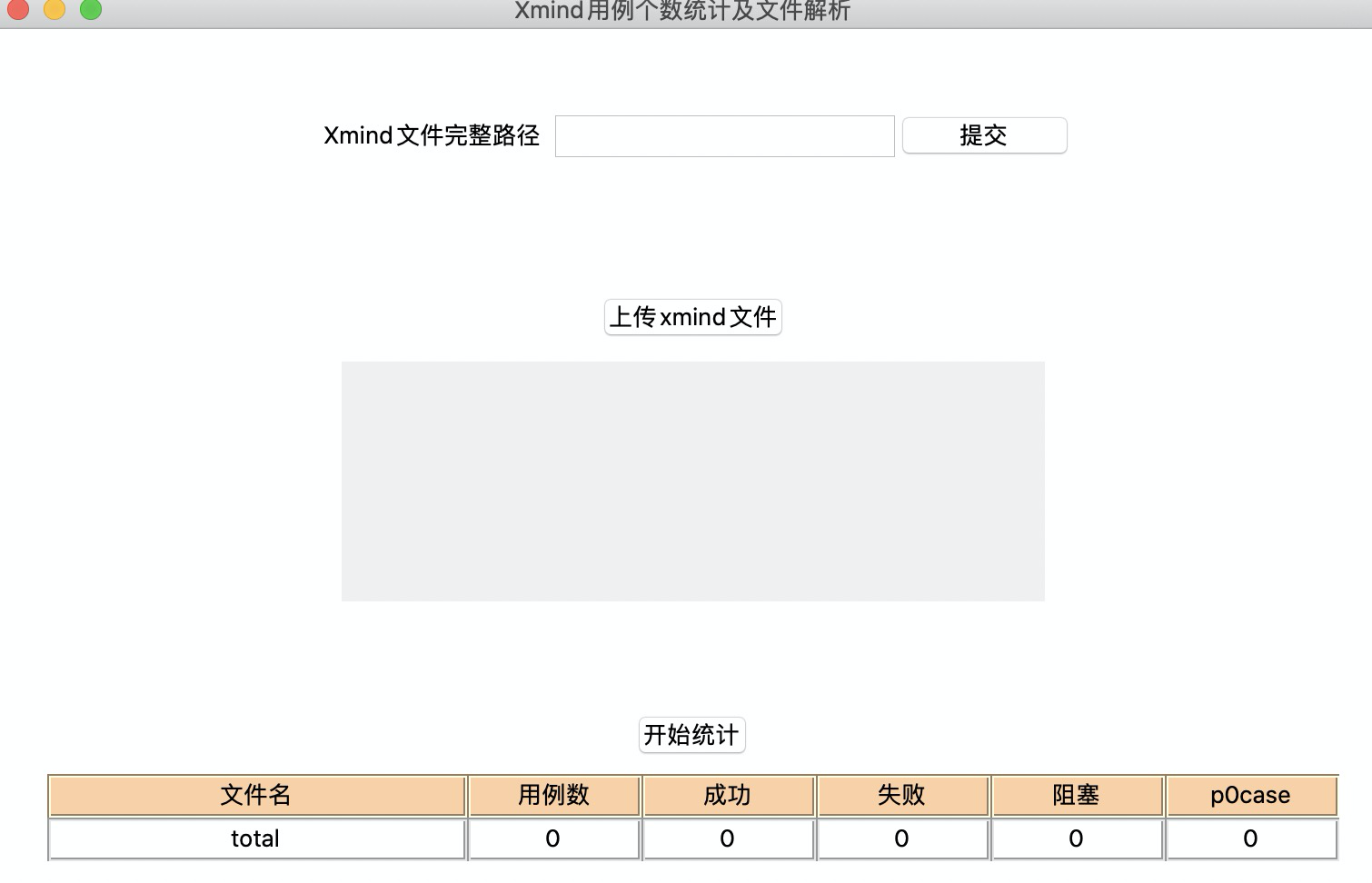 提效工具-python解析xmind文件及xmind用例统计