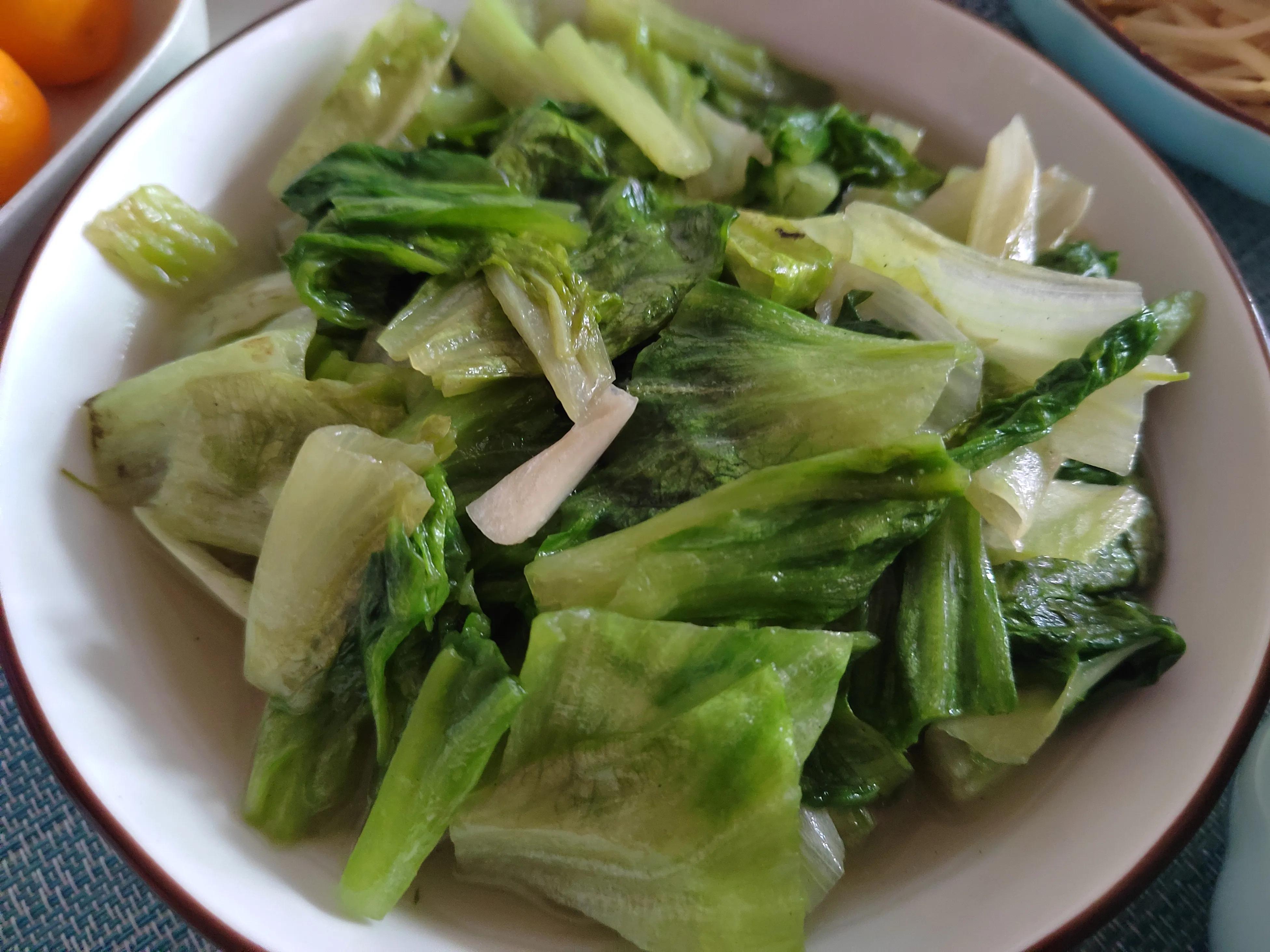 炒生菜和黄豆芽(炒生菜和黄豆芽一起吃)