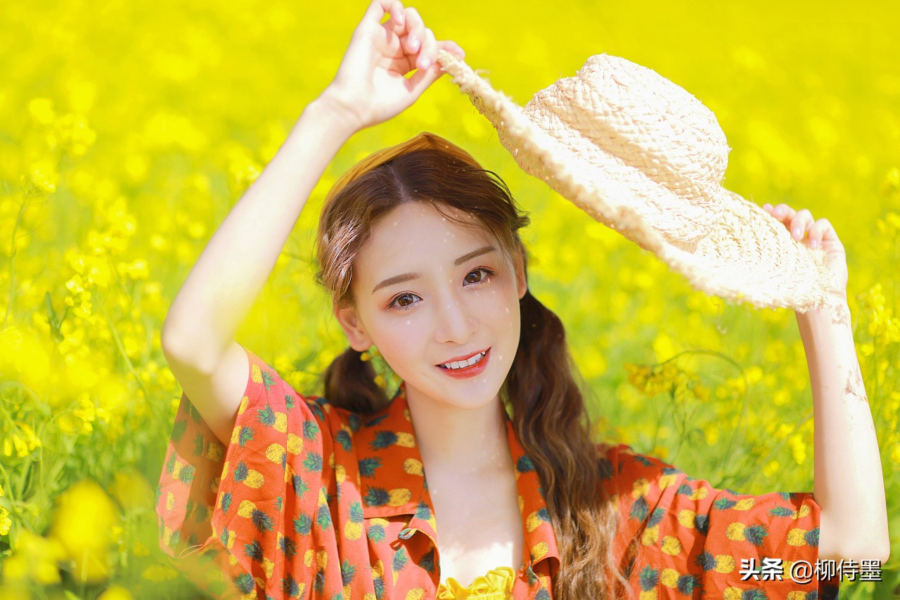 春天与花儿一起拍照，6个摄影口诀，拍摄意境唯美的人像大片