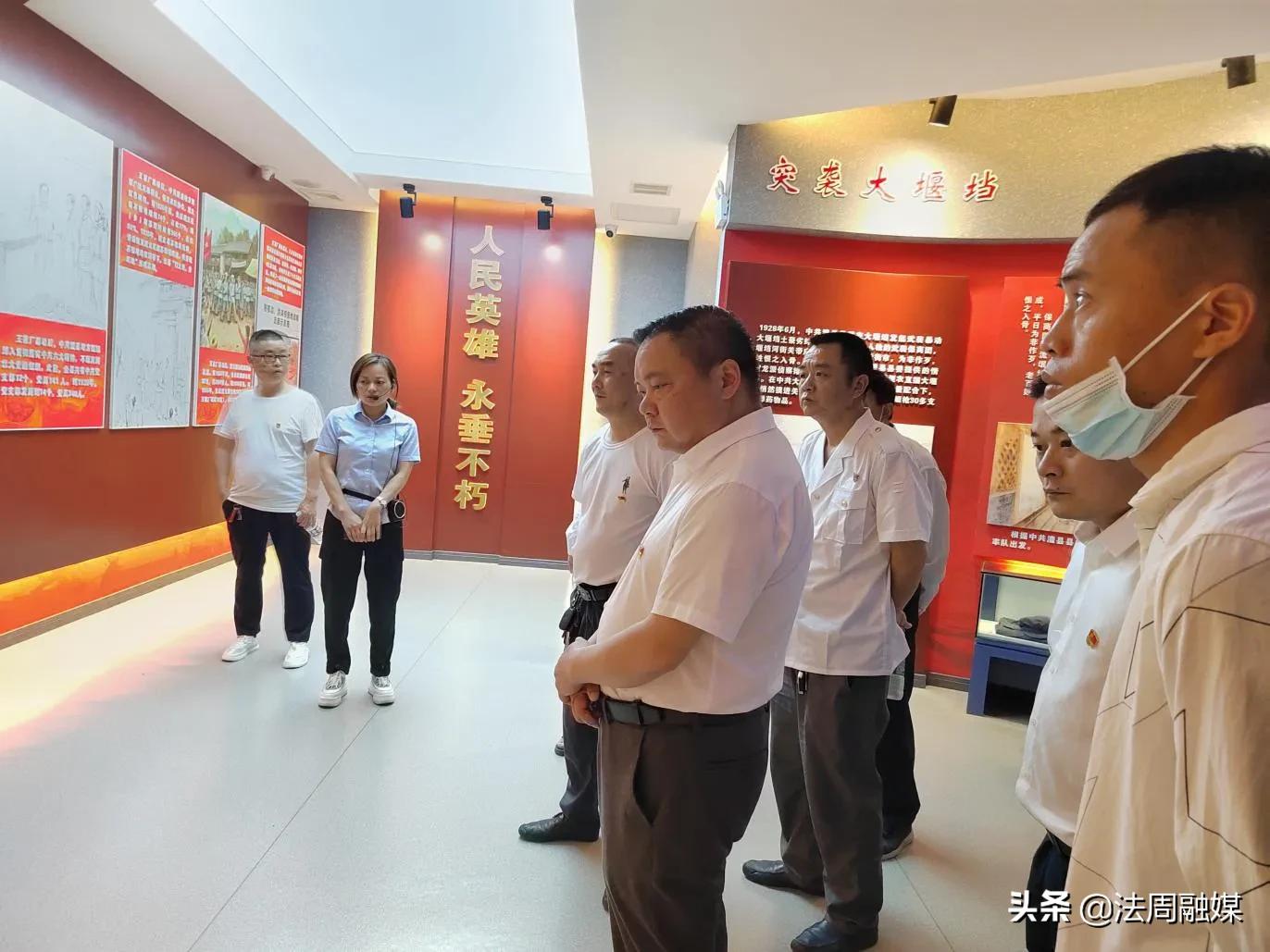 澧县复兴镇卫生院开展红色教育现场研学活动
