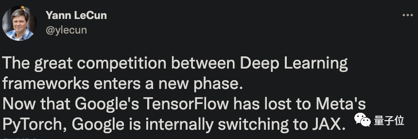 谷歌官方回应“TensorFlow遭弃”:还在投资开发，将与JAX并肩作战
