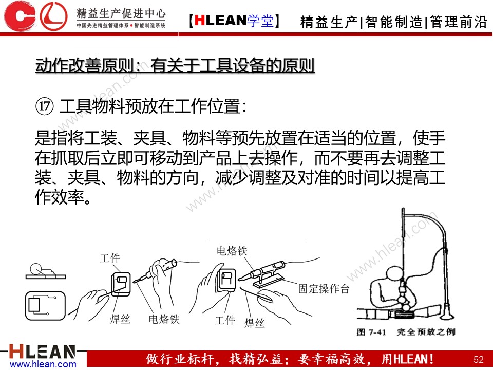 「精益学堂」IE七大手法之改动法