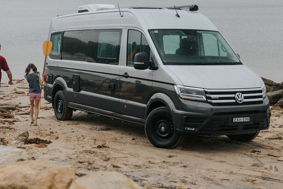 这才叫澳洲四驱越野b型房车大众crafterkampervan车型发布
