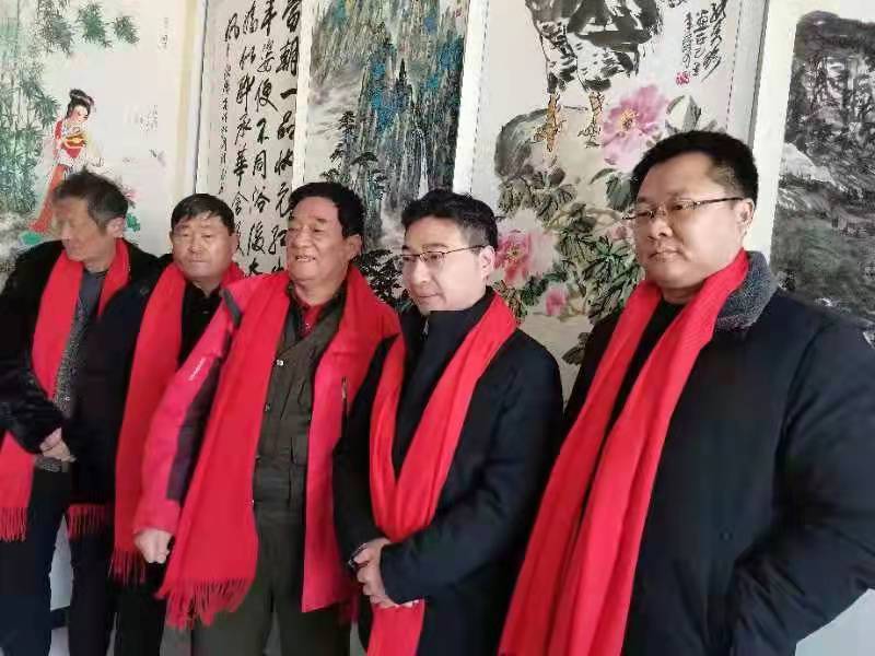 “瑞荣海峡两岸文化交流艺术馆”在苏北古镇八义集揭牌