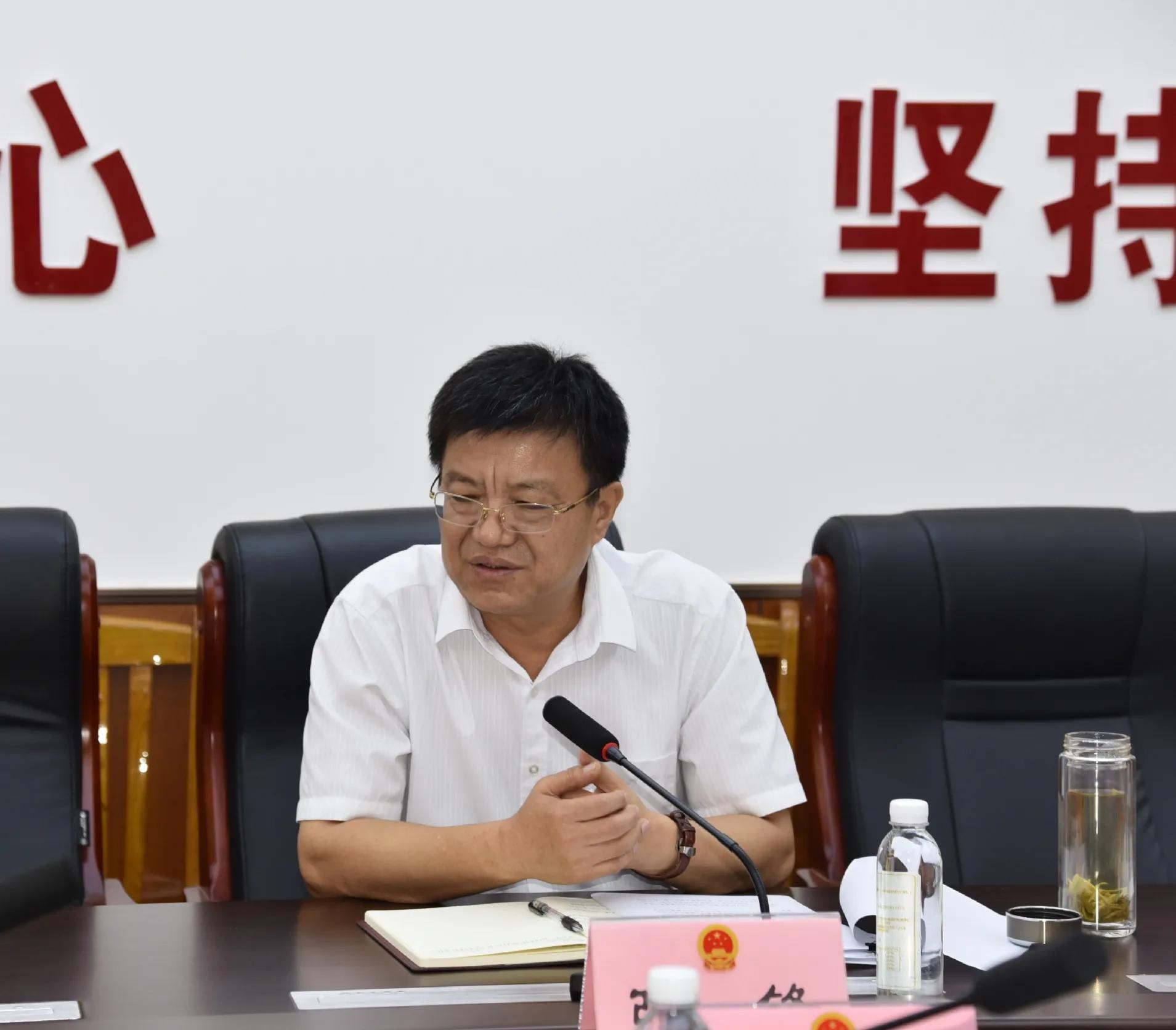 中科院雄安创新研究院来我县考察座谈