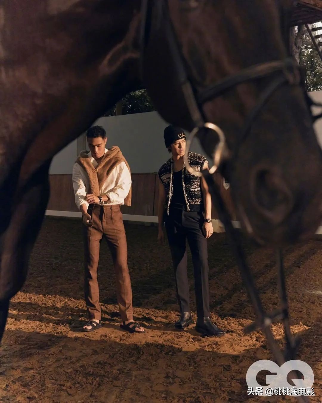 养眼兄弟组合！杨祐宁陈柏霖合体亮相台版《GQ》封面大片