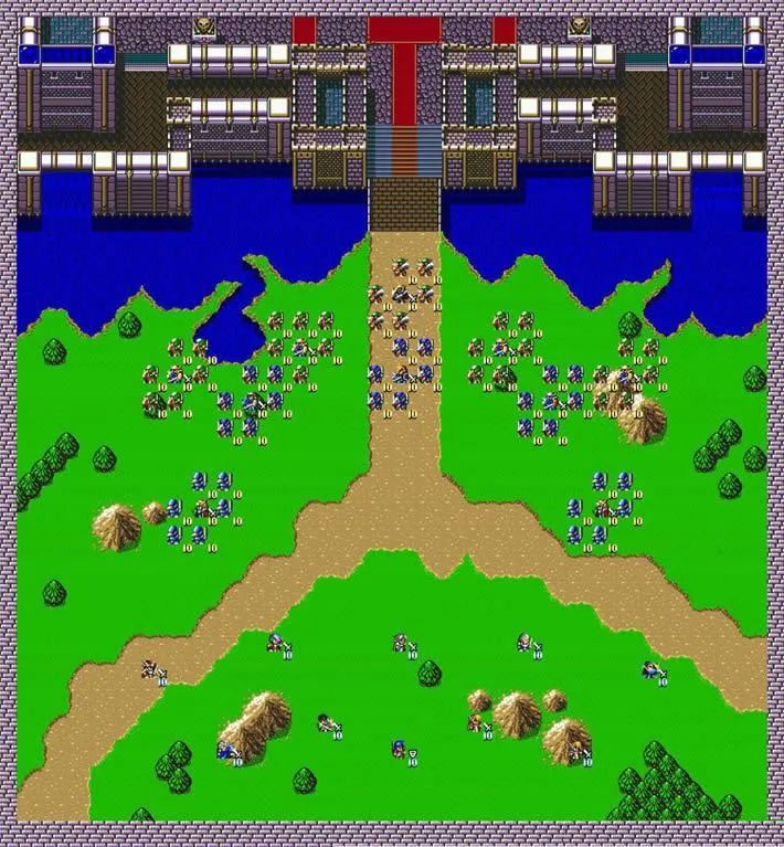 MD梦幻模拟战2，第一关到底能不能击败利昂？当年真有大神做到了