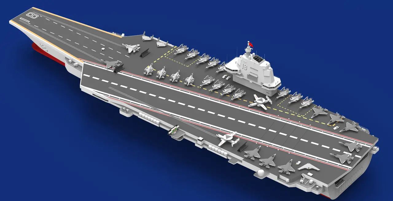 003号航母"福建号"终于下水!对于中国有多重要?