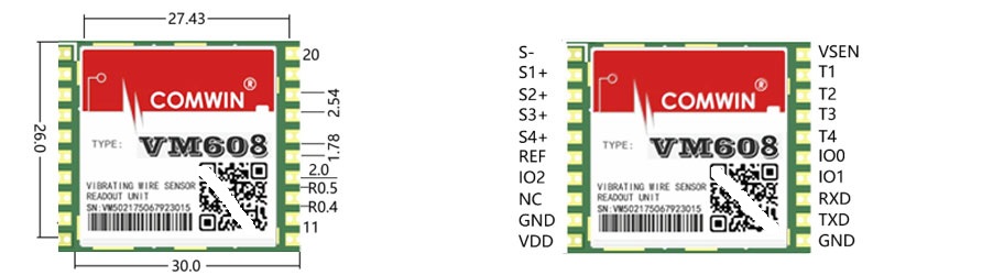 VM608系列振弦采集模块工程安全监测仪器二次开发