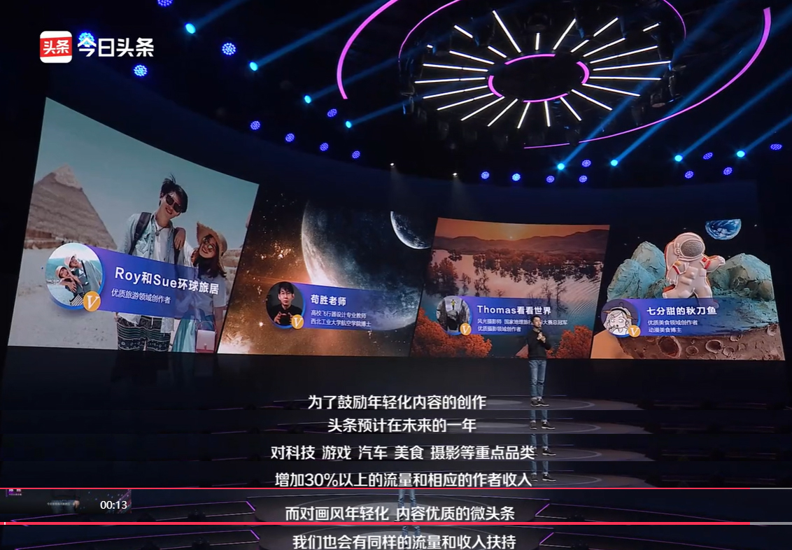 一文助你 看懂今日頭條的“2021生機大會”流量扶持的方向