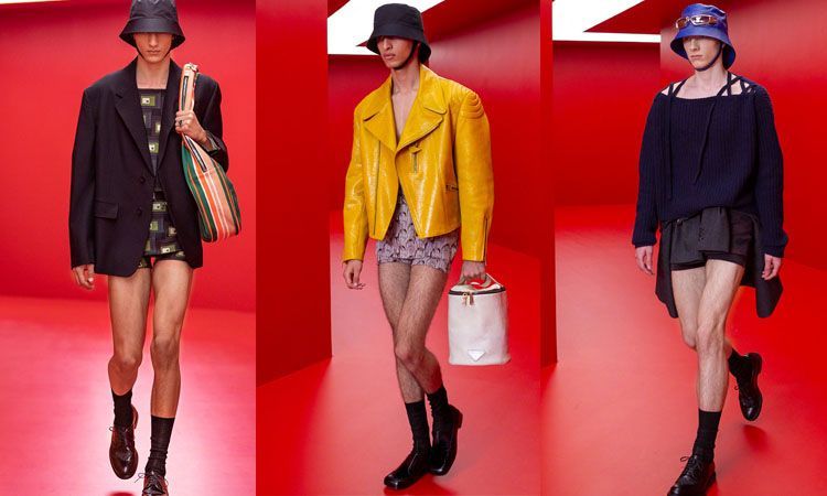 男生“露肉装”也开始内卷！露脐装、香肩和超短裤，时髦又性感