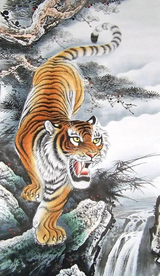 初生之犊不畏虎关门养虎虎大伤人苛政猛于虎拉大旗