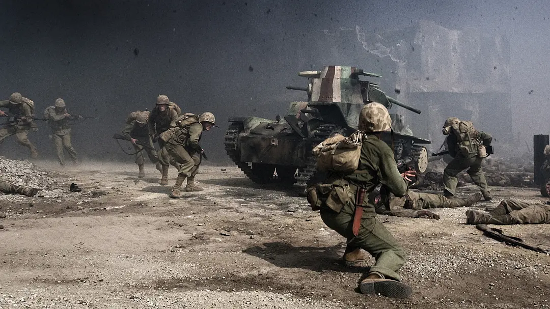 优秀军事剧集《血战太平洋》最真实地还原了血腥的太平洋战争历史