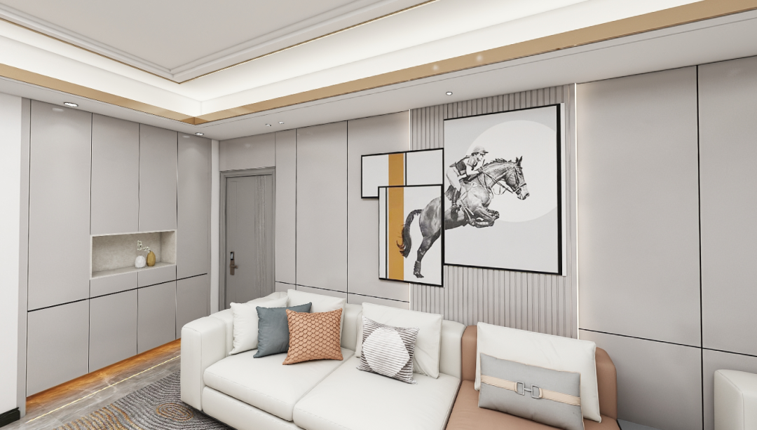 案例分享 | 133㎡现代风格，展现时尚简约美学