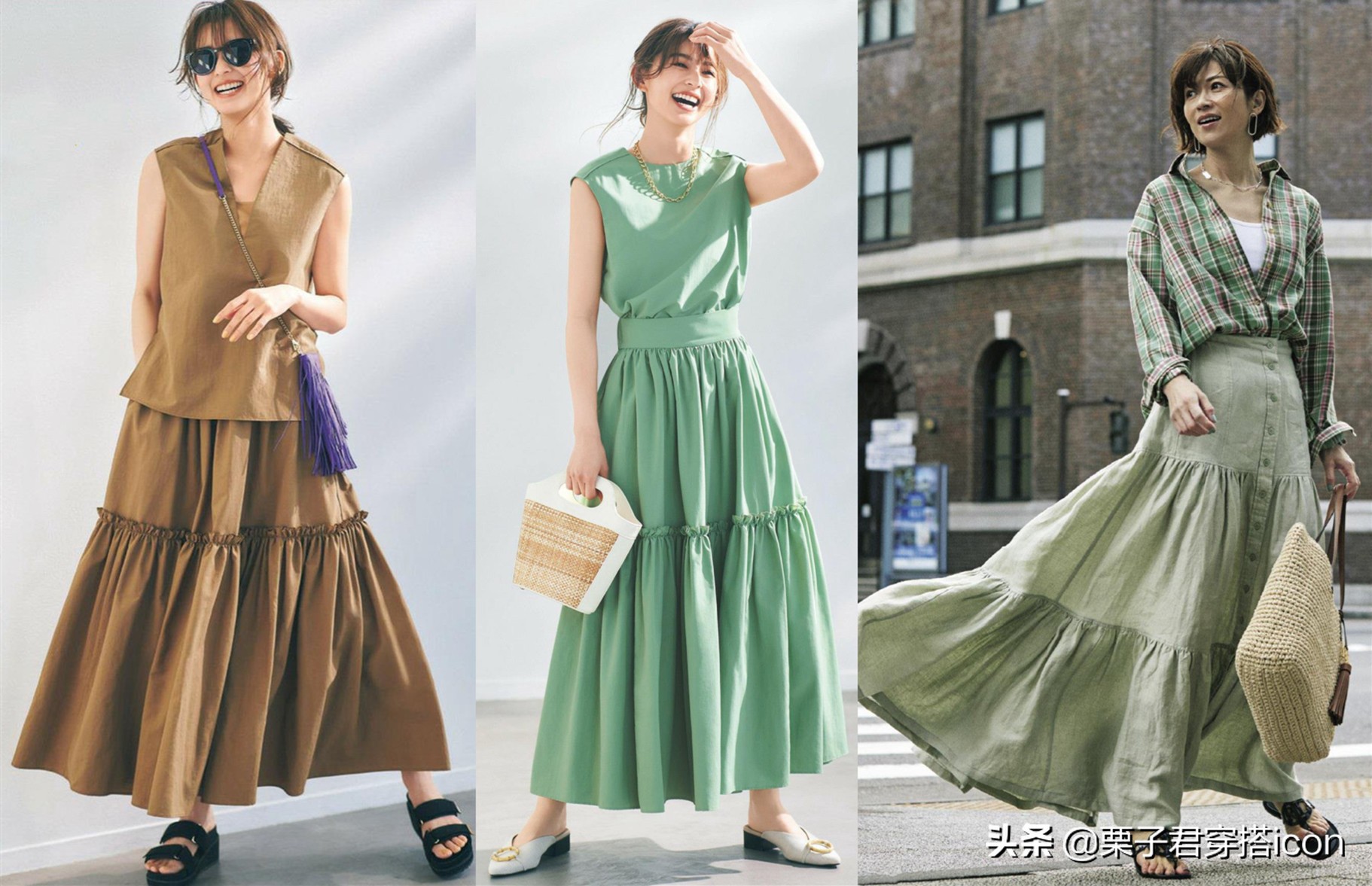 谁还没有一条“锦棉裙”？今夏流行趋势：松与紧！穿对显瘦又时髦