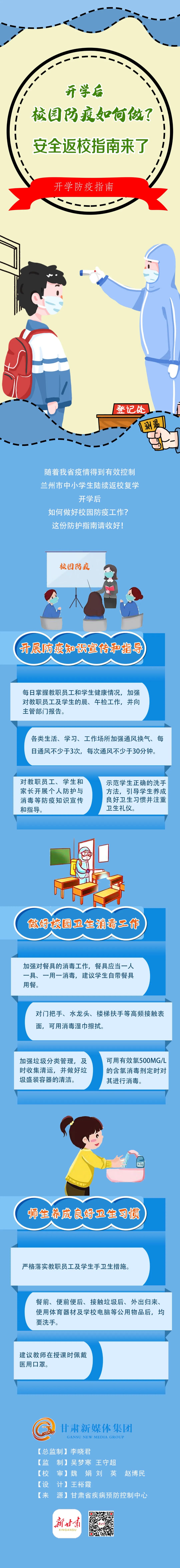 【图解】 开学后校园防疫如何做？安全返校指南来了