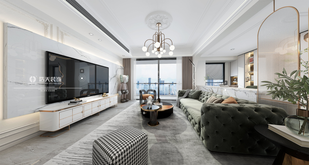 法式轻奢 | 深圳三口之家的理想生活