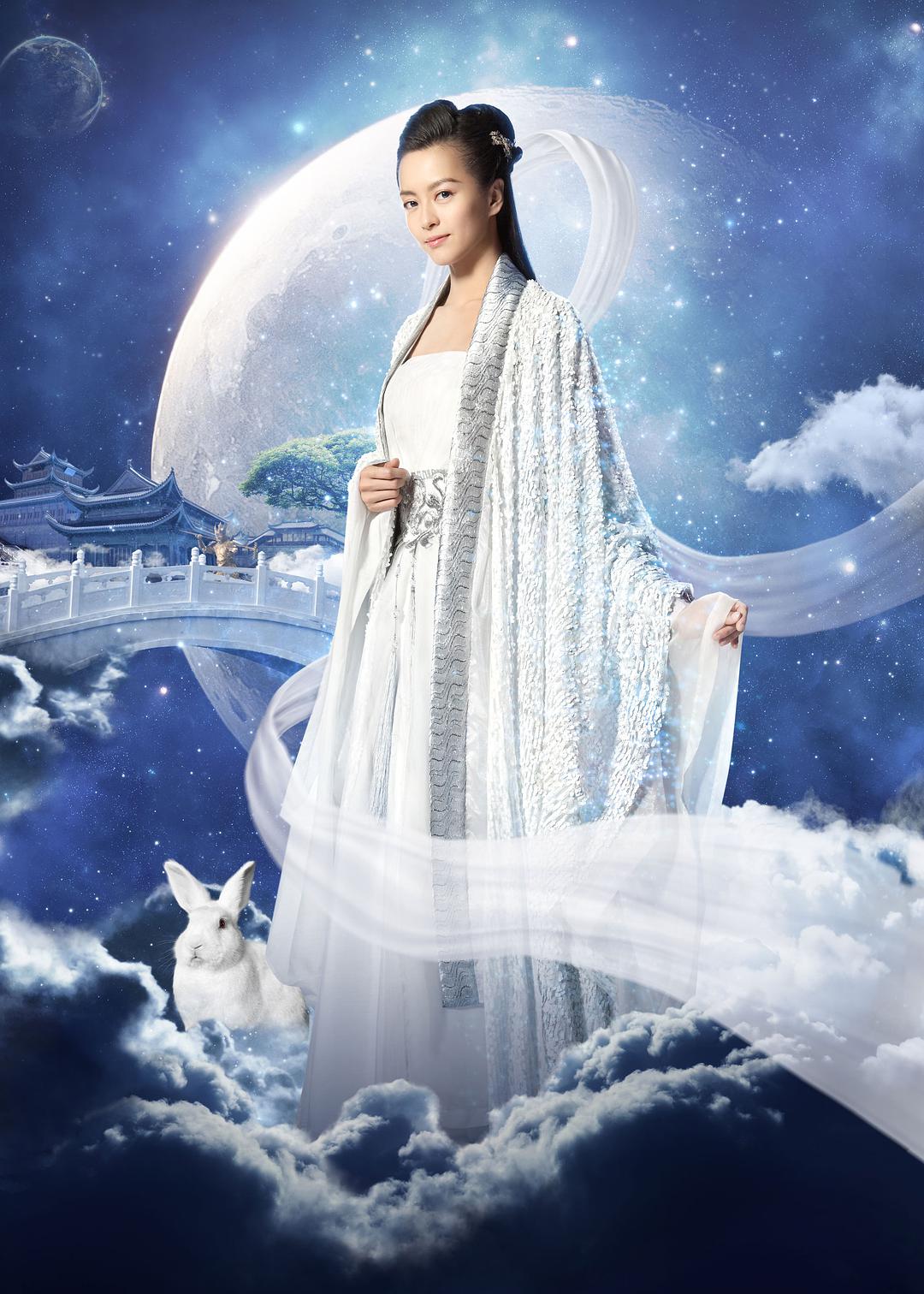 给10位饰演"嫦娥仙子"的演员排个名,迪丽热巴第8,陈红第2