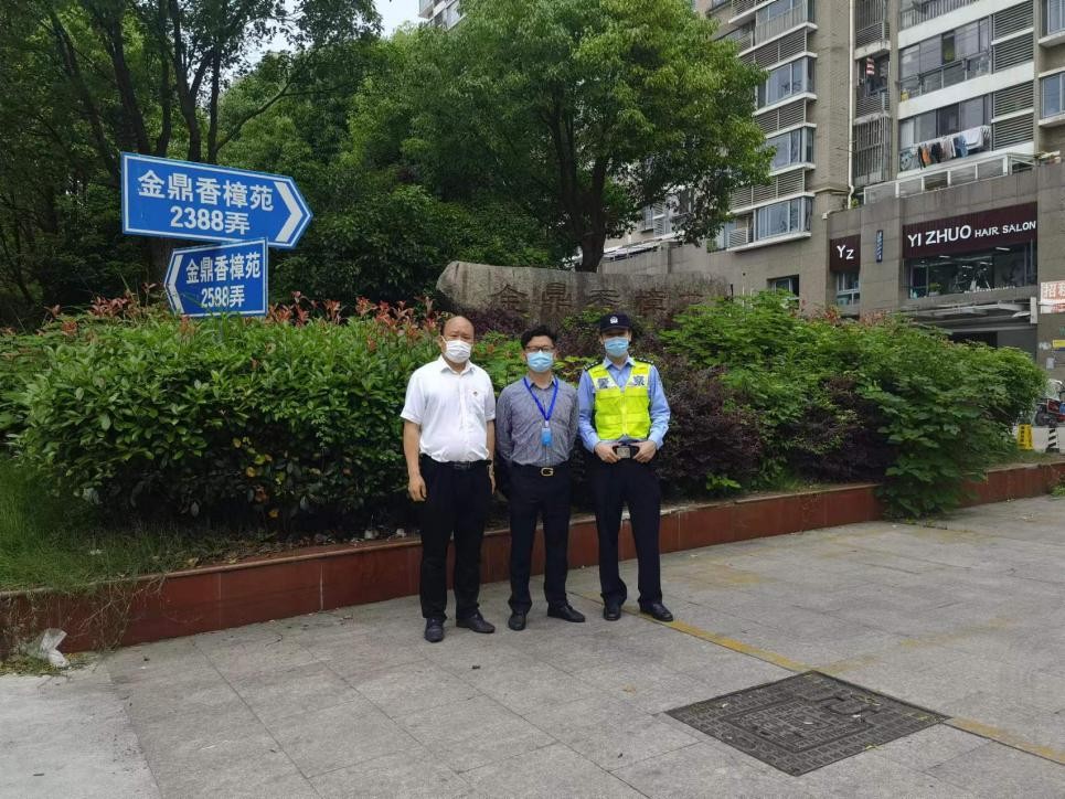 复产不松懈，小区管理井然有序