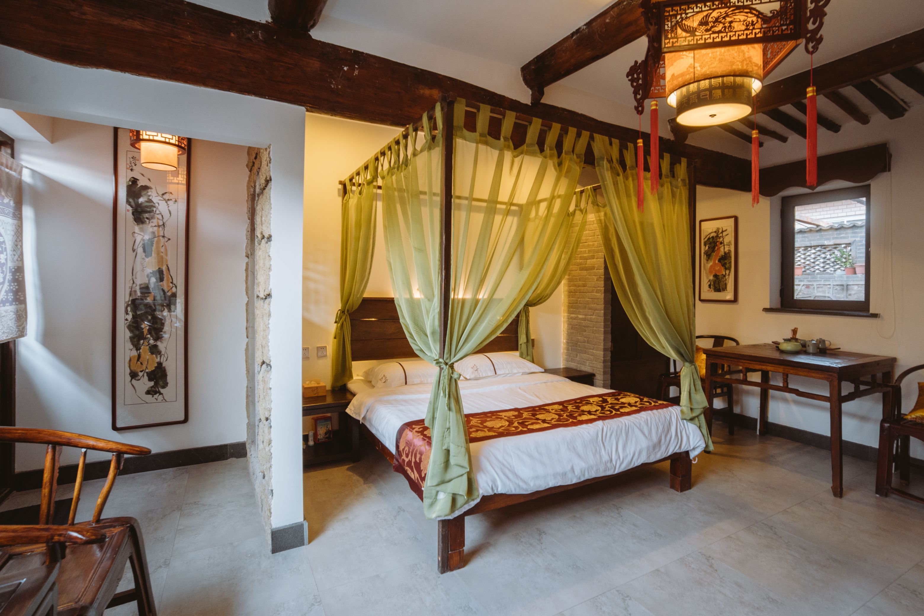 秦皇岛北戴河-艺术气息浓厚的古典民宿-如邻家小院般的田园惬意