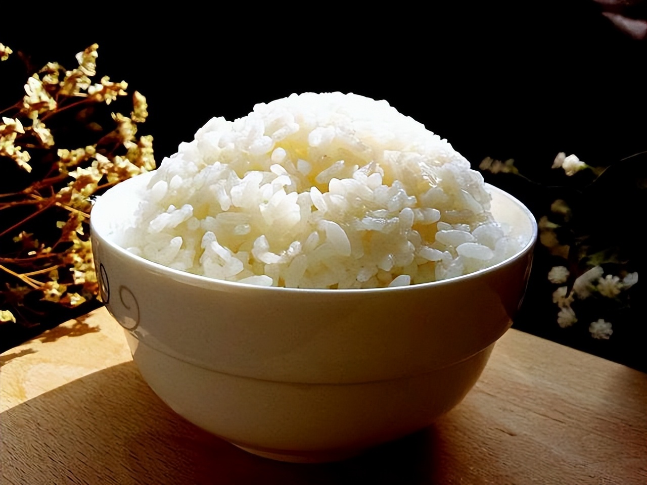 家常米饭图片真实图片