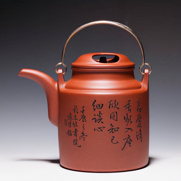 茶话紫砂 | 紫砂传统光素器中的经典之作——洋桶壶