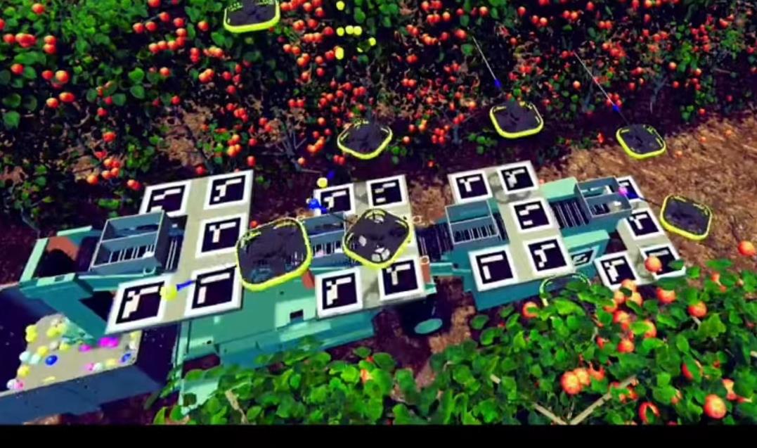 以色列采摘水果不用手24小时作业，AI无人机提高生产效率，长啥样