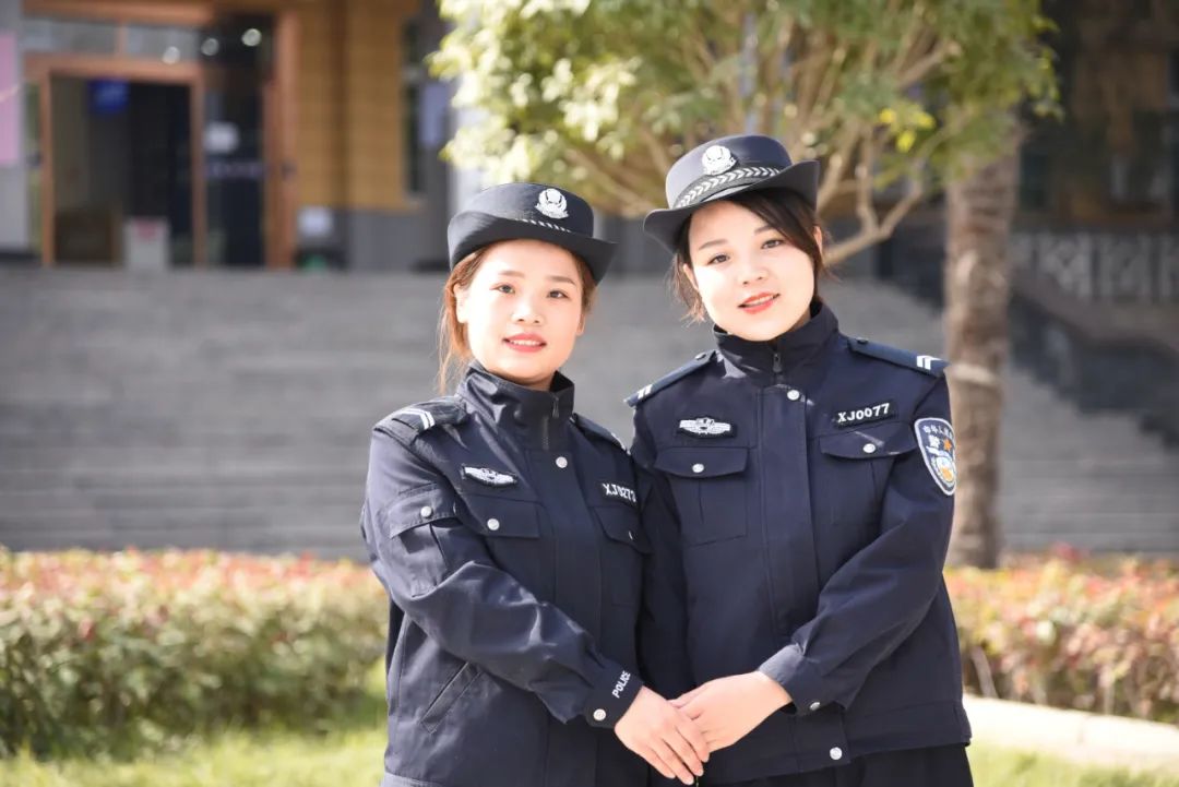 周至警花别样红 无悔青春耀警营
