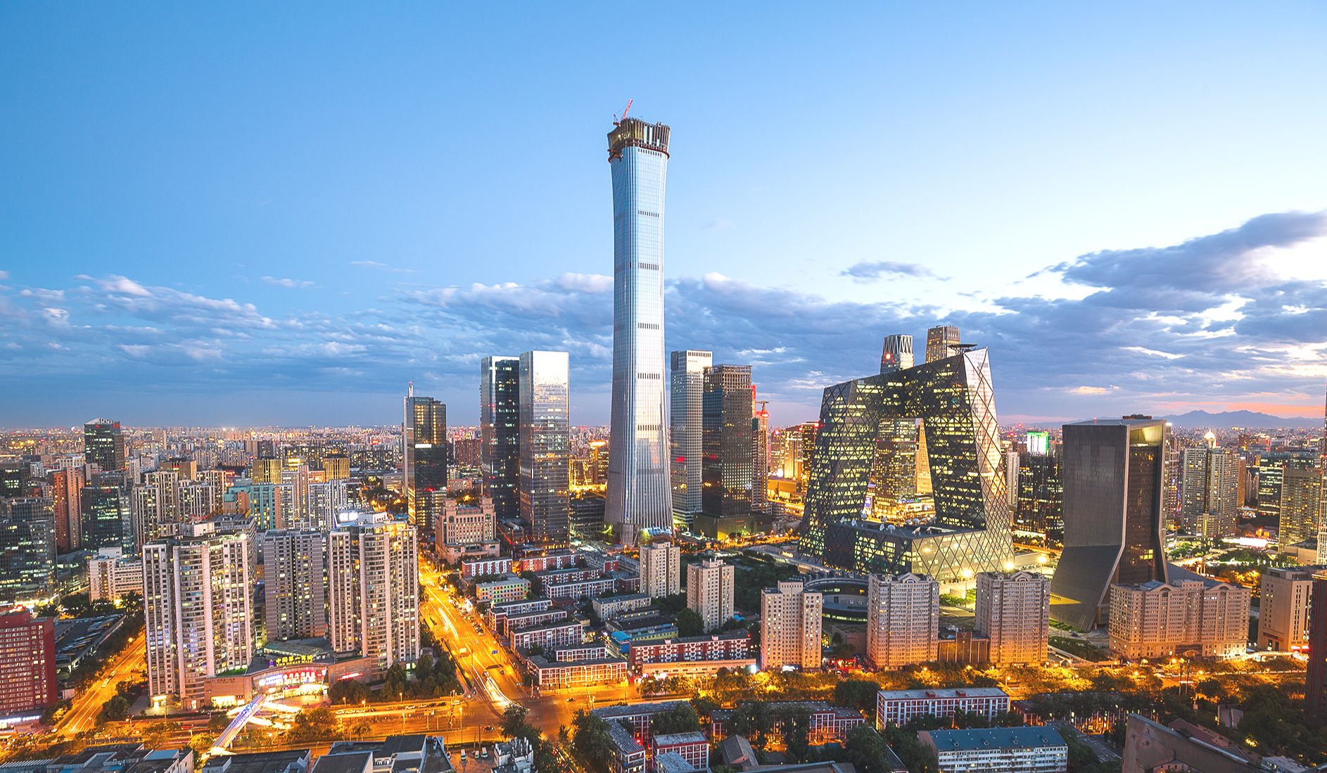 中国最美城市图片高清图片
