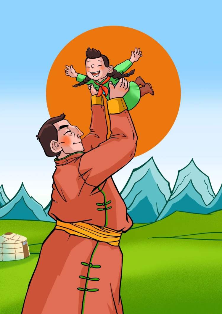 阿拉坦苏那嘎：一位用画作讲故事的插画家