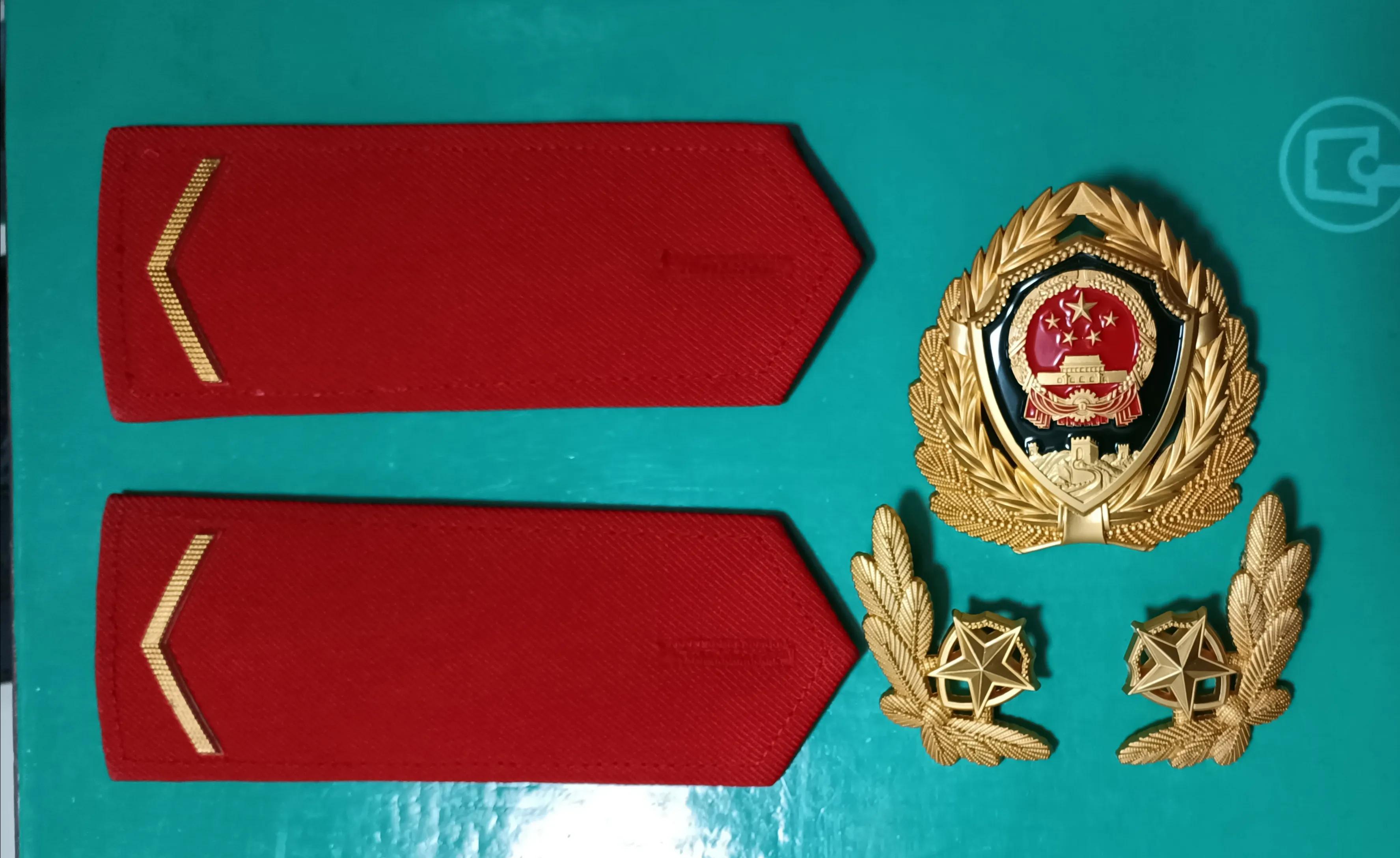 毛启国:武警07式"士官警衔"肩章鉴赏