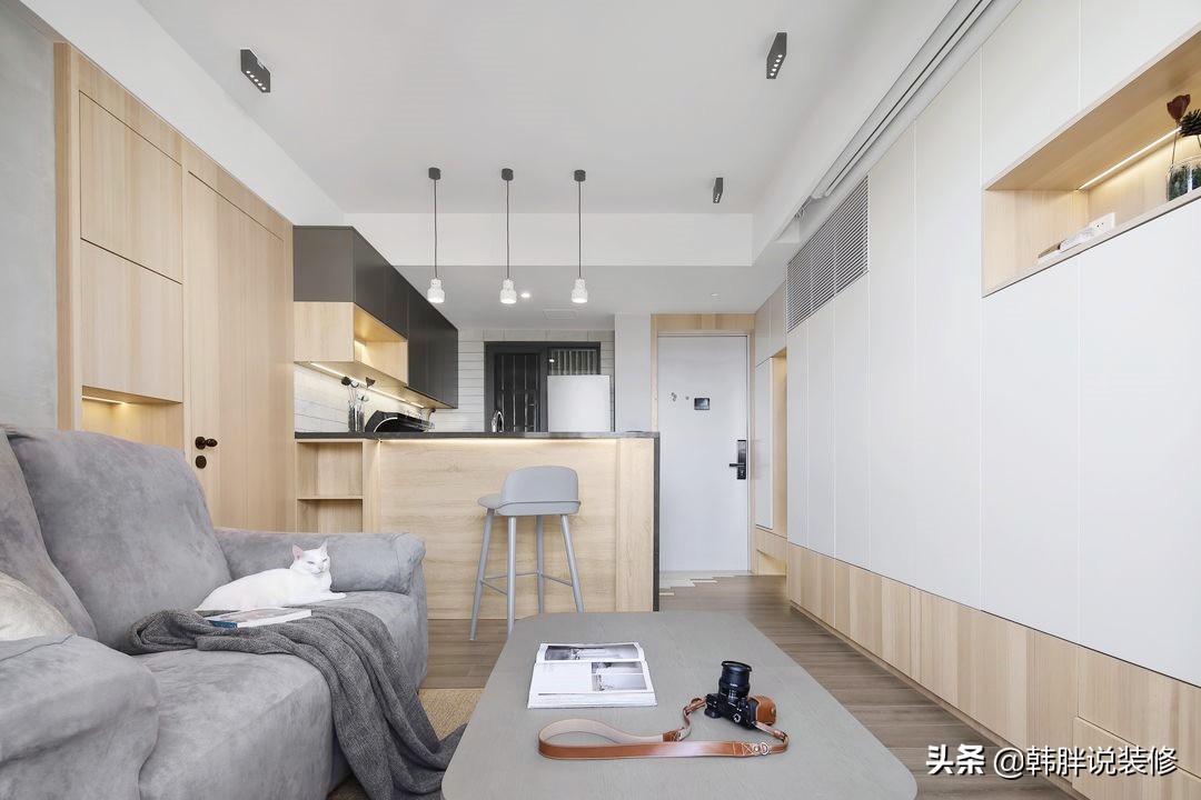 在香港买40㎡小公寓，功能开发到极致，挑不出毛病，一个人住超爽