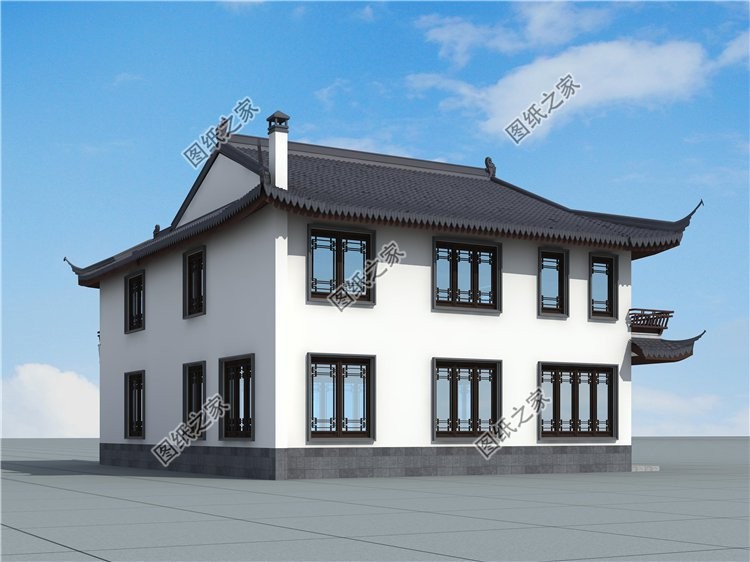 仿古別墅設計合集，自然古樸與現代風的完美結合，既古典又時尚