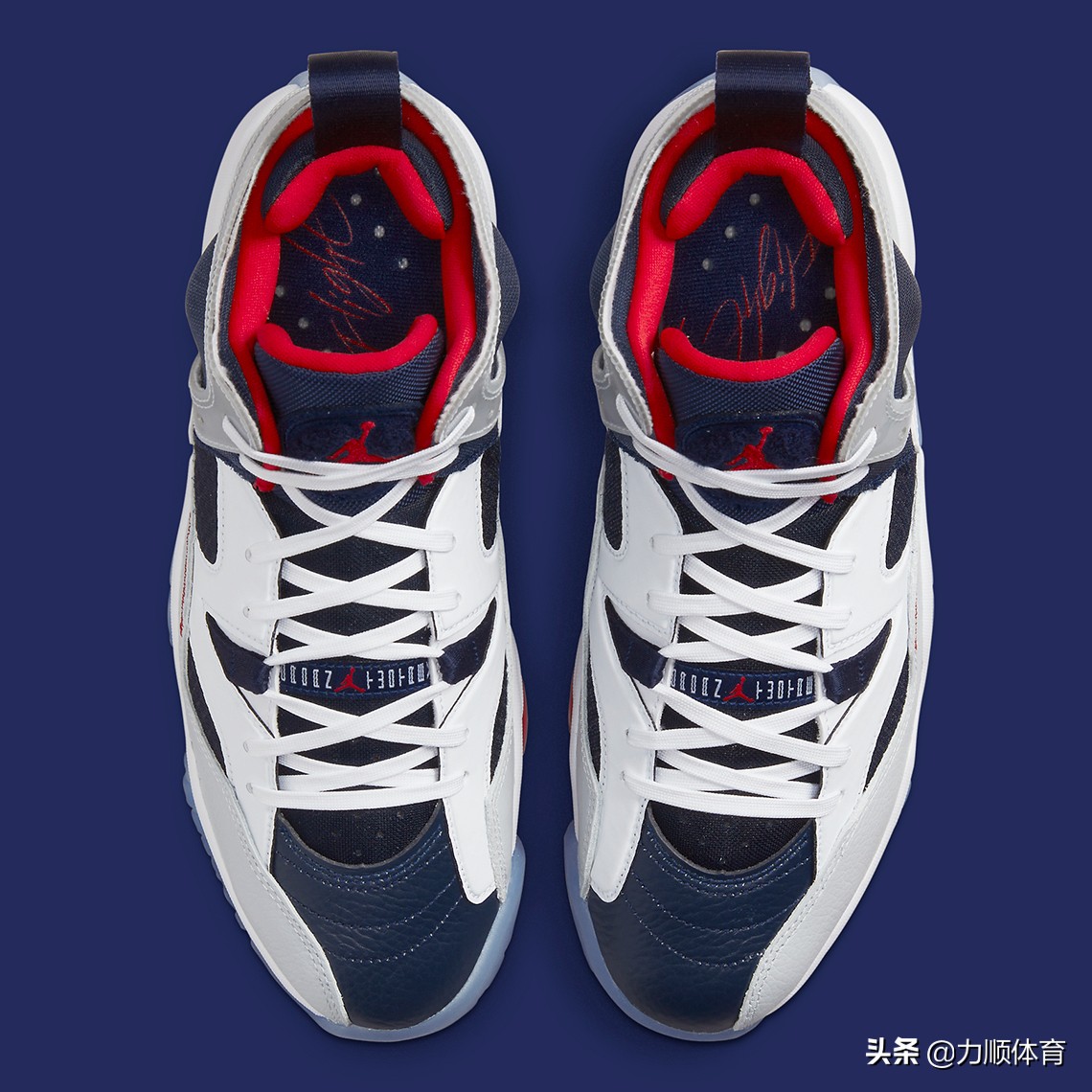 nba2k11为什么换鞋子(Jordan 2 TREY“Olympic”召回 2000 年 Air Jordan 6 配色)