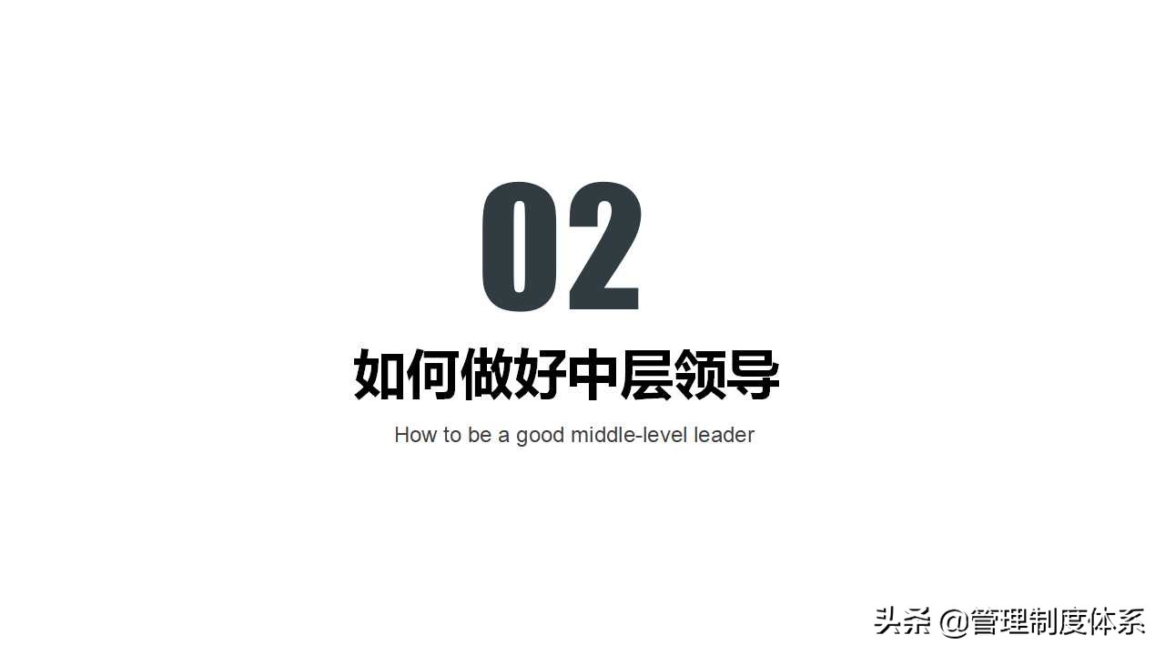 企业中层领导培训（27页）