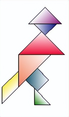 七巧板拼长方形的18种方法超详细七巧板拼图方法大全