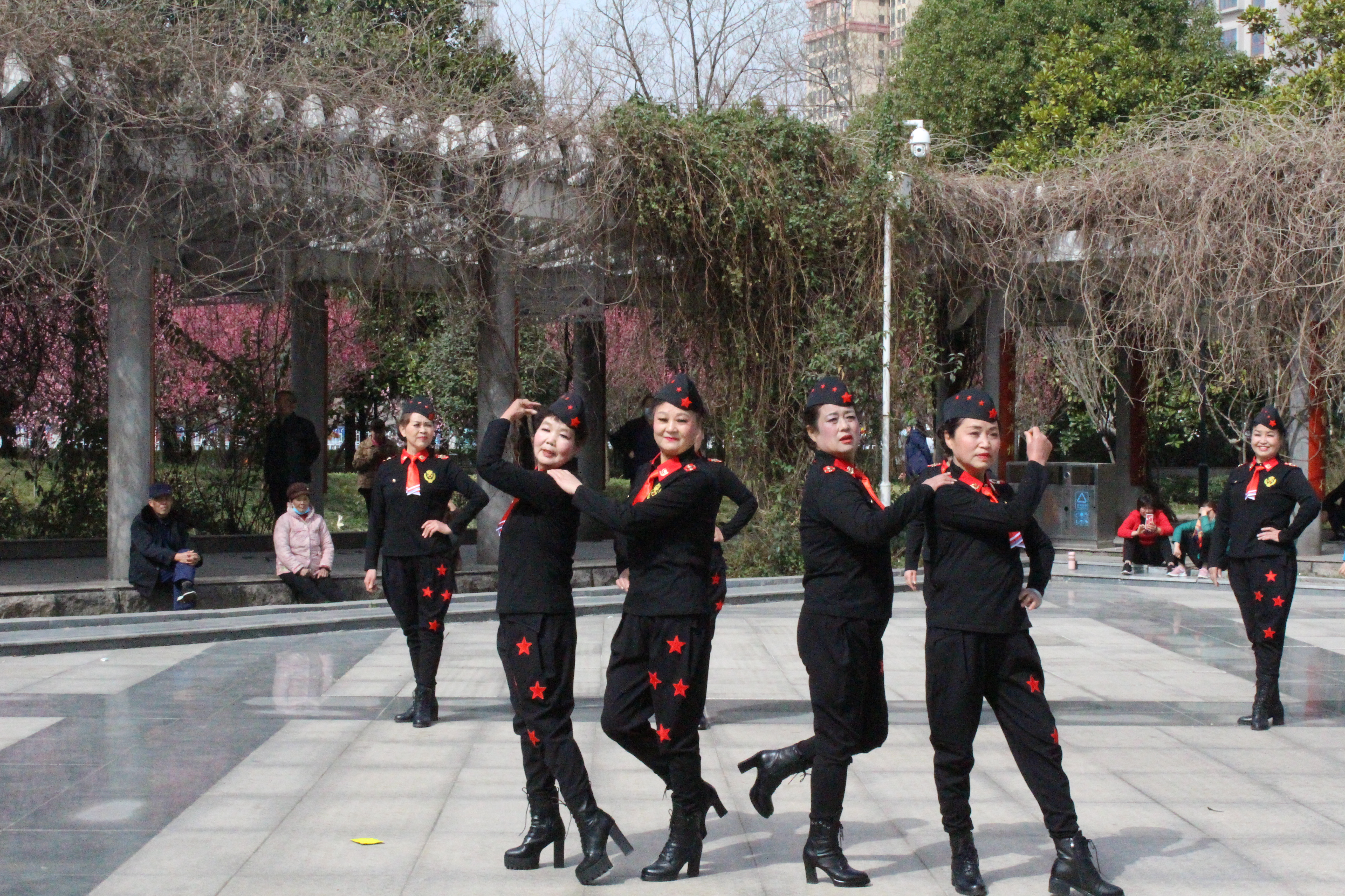 心中赞歌献给党 驻马店市红色文化研究会艺术团喜庆3.8妇女节