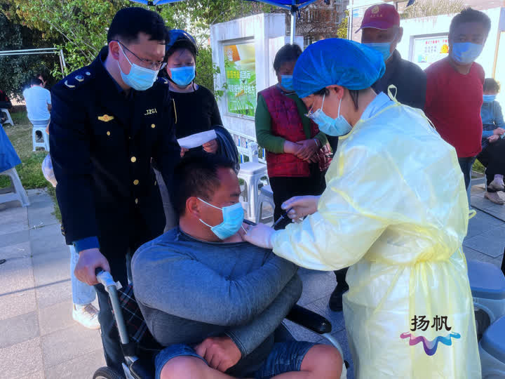 扬州市救助管理站持续开展流浪乞讨人员疫苗接种常态化工作