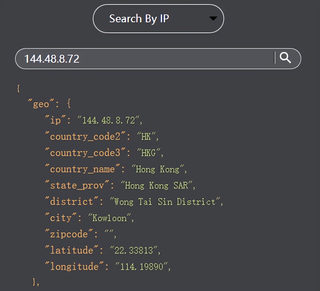 关于IP定位查询接口的测评 Ⅰ