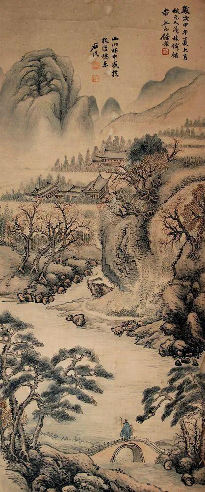 唐伯虎、郑板桥、任伯年、吴昌硕等中国十大名画家画集（珍藏版）