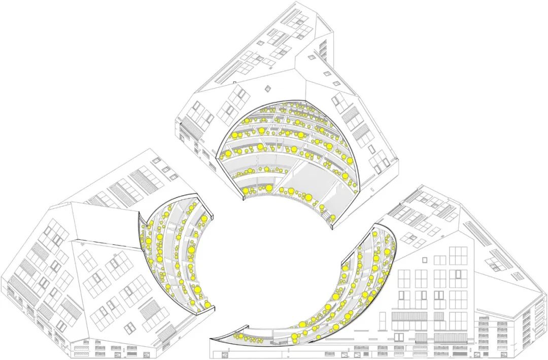 施工现场｜MVRDV 法国波尔多「绿谷」生态住宅结构初现