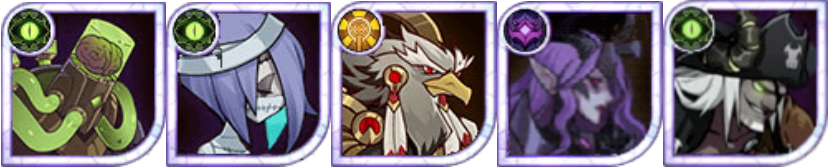 诅咒梦境第19期荒火BOSS阵容 & 超恐530级公会试炼阵容