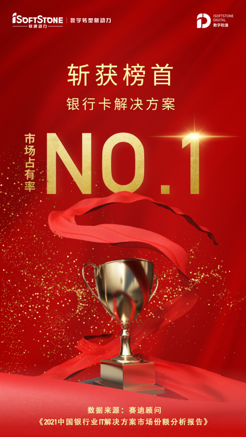 软通动力位居中国银行业IT解决方案多个细分市场前列