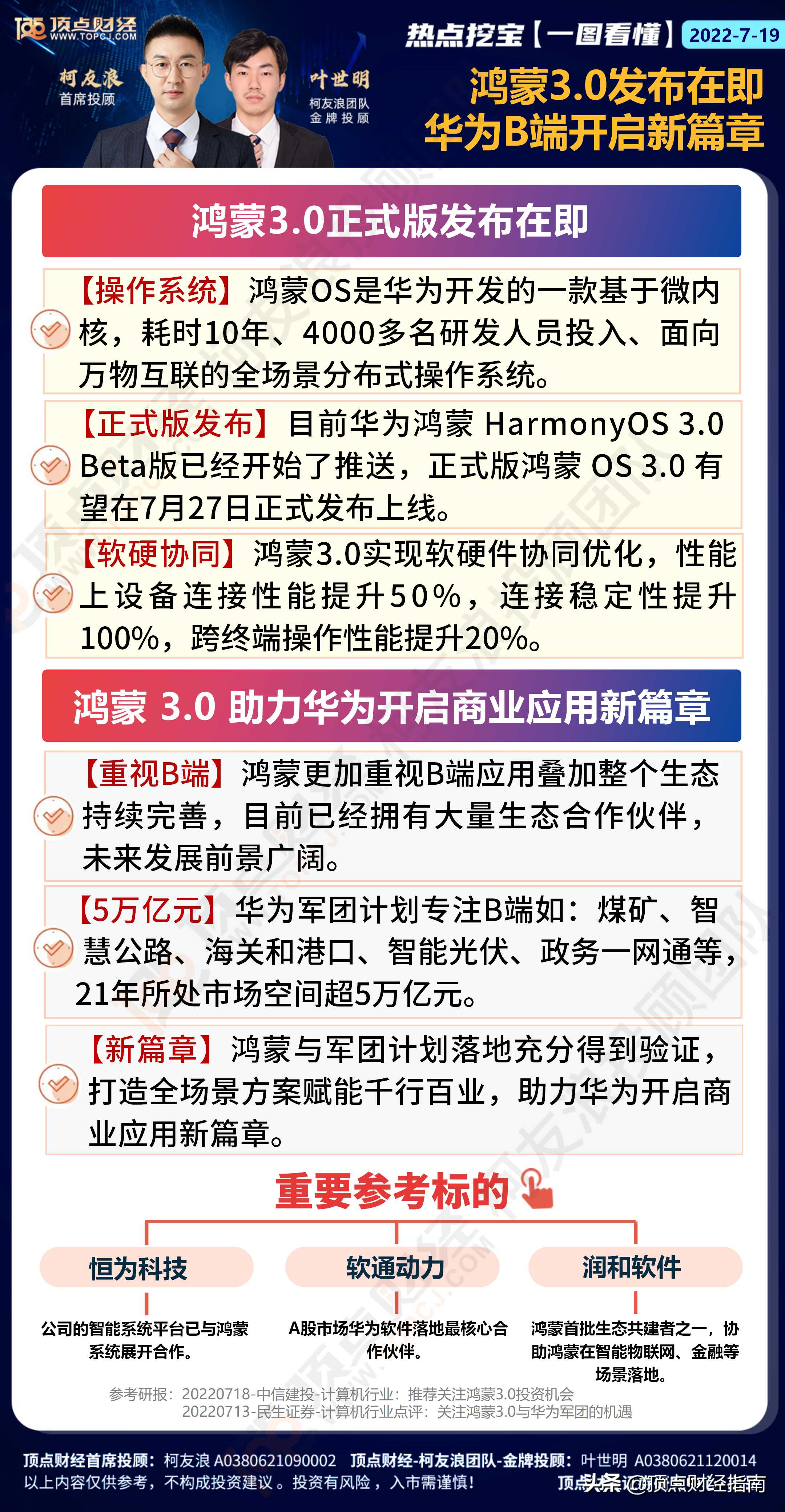 鸿蒙3.0发布在即，华为B端开启新篇章