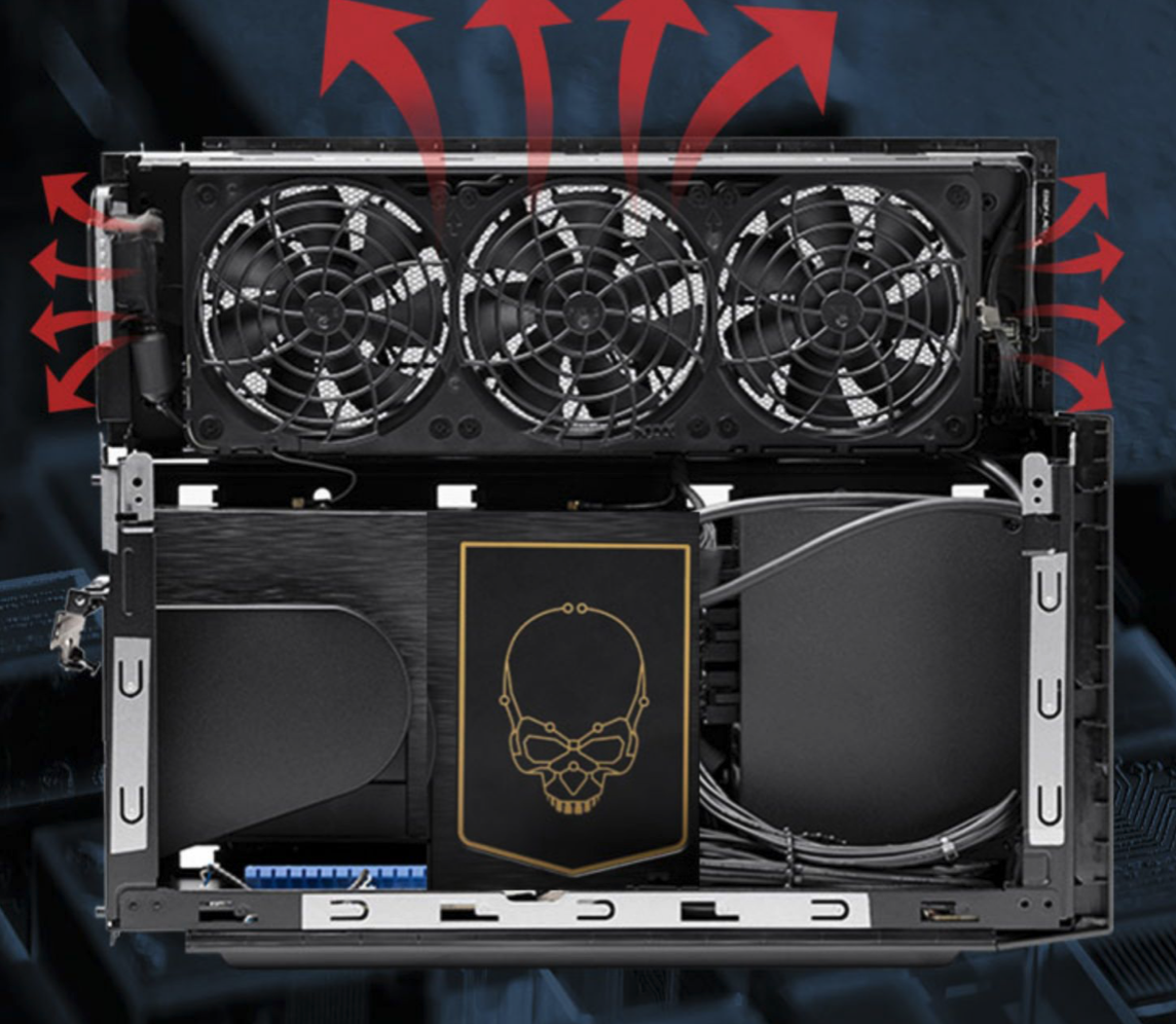 英特尔官方上架飞龙峡谷迷你主机：i7-12700 准系统 8499 元